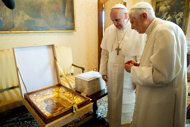 Pope Francis and Pope Benedict 3