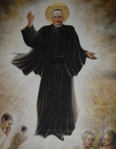 Painting of the Picture of St. Annibale in Heaven